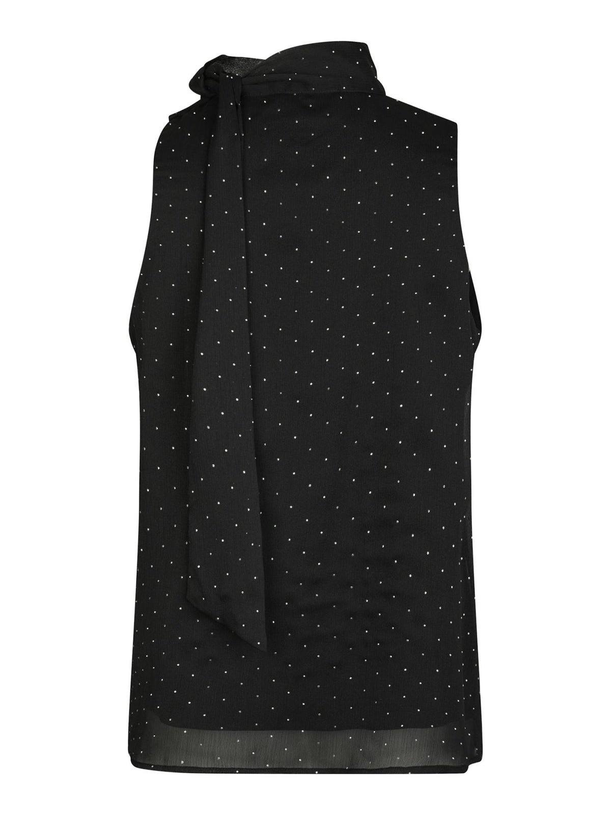 Lorelei Bedazzled Top Black Neo Noir