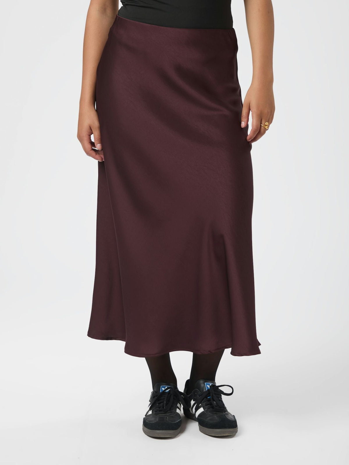 Bovary Skirt Burgundy Neo Noir
