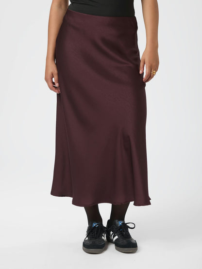 Bovary Skirt Burgundy Neo Noir