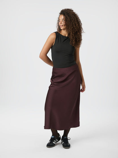 Bovary Skirt Burgundy Neo Noir