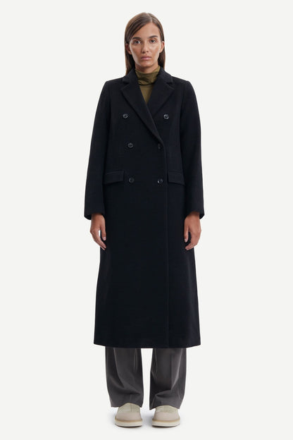 Falcon Coat 11104 Black Samsoe Samsoe