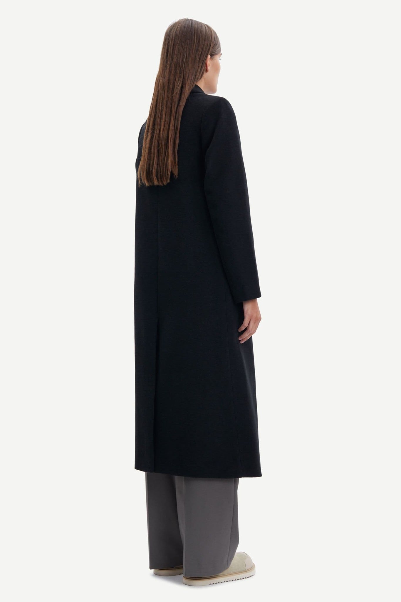 Falcon Coat 11104 Black Samsoe Samsoe