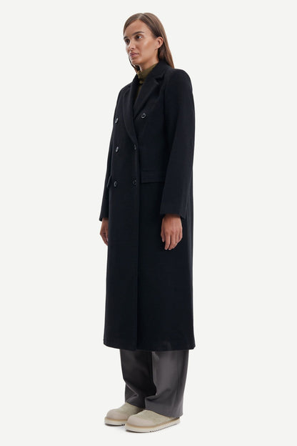 Falcon Coat 11104 Black Samsoe Samsoe