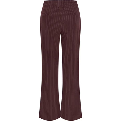 Roberta Pinstripe Pants Bordox Stripe Continue