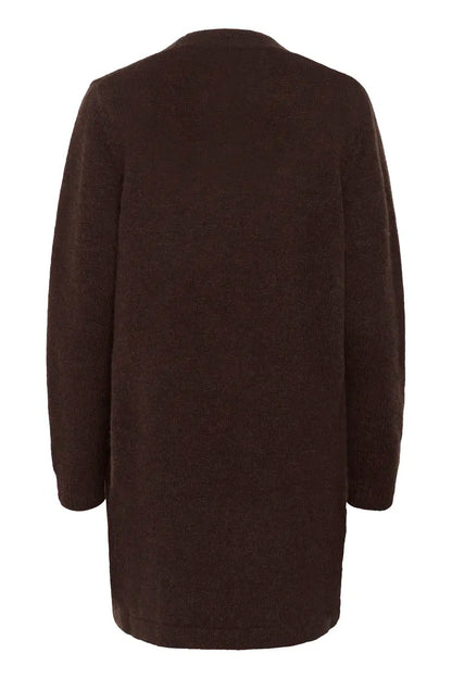 Asima Katrina Long Cardigan Coffee Bean Mel Culture