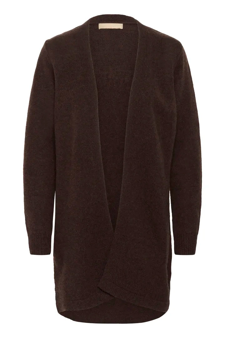 Asima Katrina Long Cardigan Coffee Bean Mel Culture