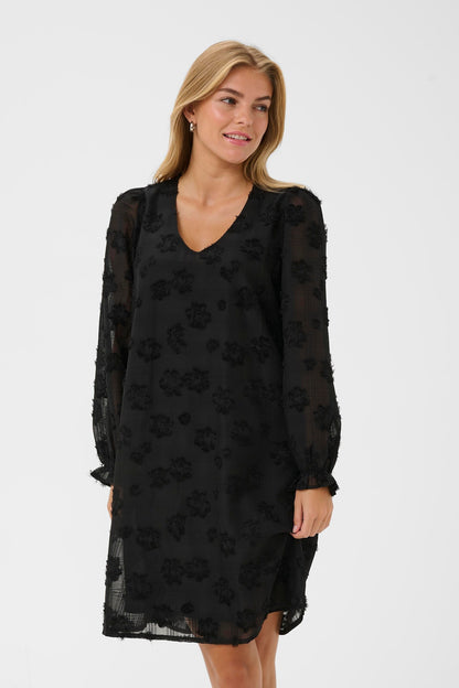 Beannie Dress Black Culture