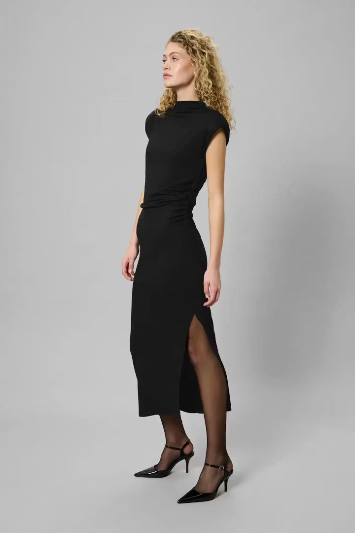 Giggo Long Dress Black My Essential Wardrobe