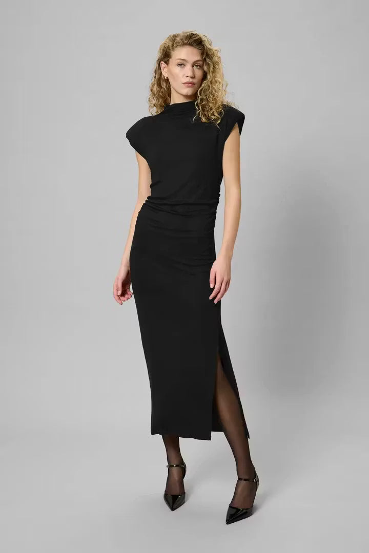 Giggo Long Dress Black My Essential Wardrobe
