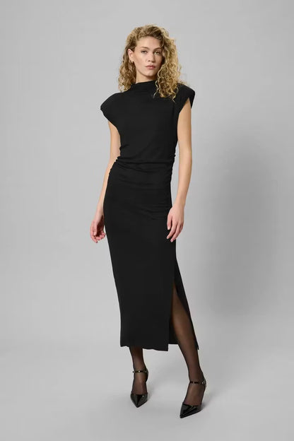 Giggo Long Dress Black My Essential Wardrobe