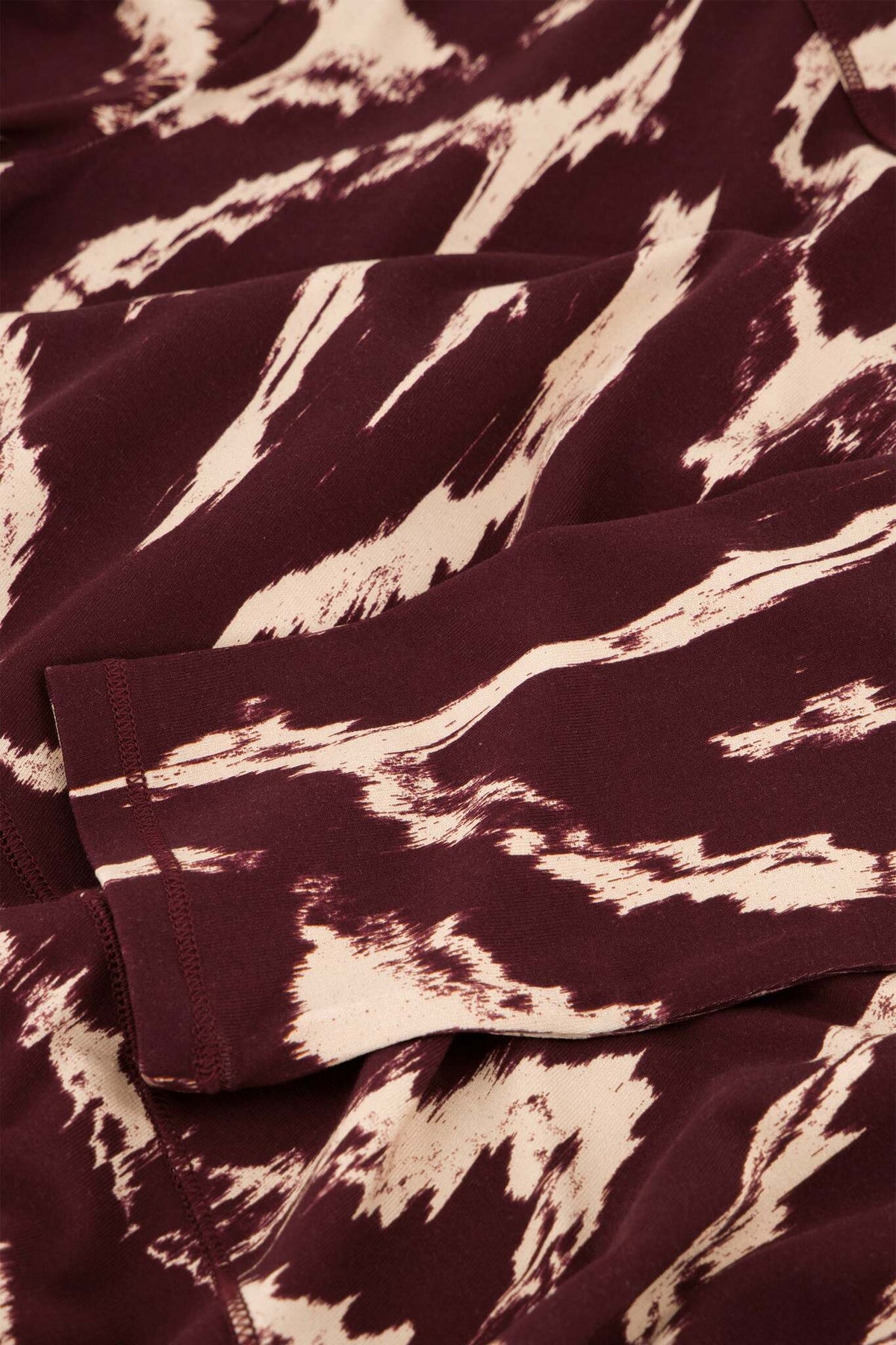 Quinty Top Deep Burgundy/Creme Fabienne Chapot