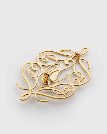Ophelia Brooch Gold Syster P