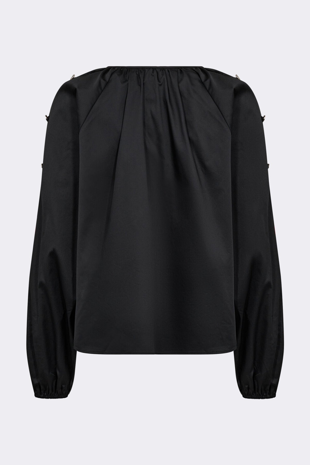 LR-Isla Solid 131 Shirt Black Levete Room