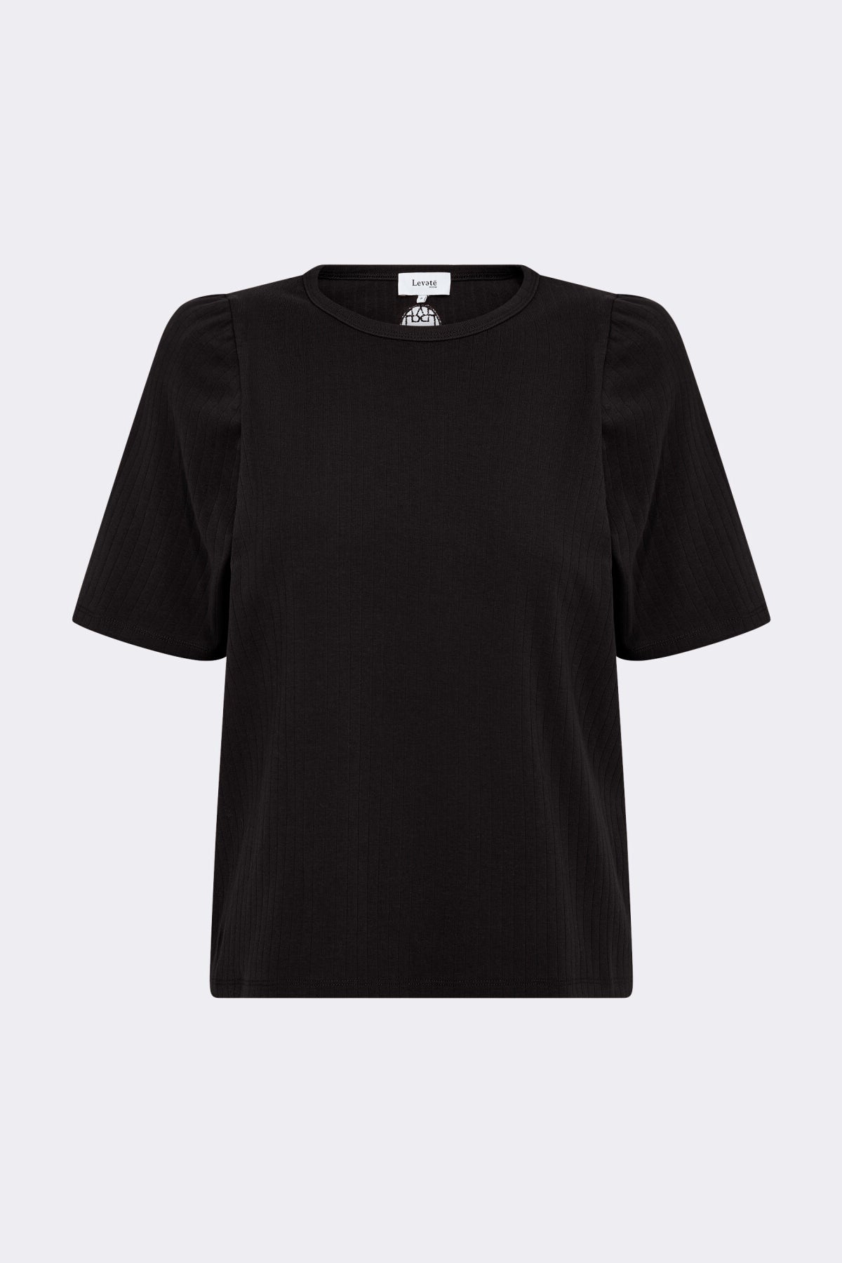 LR-Neddie 3 T-shirt Black Levete Room