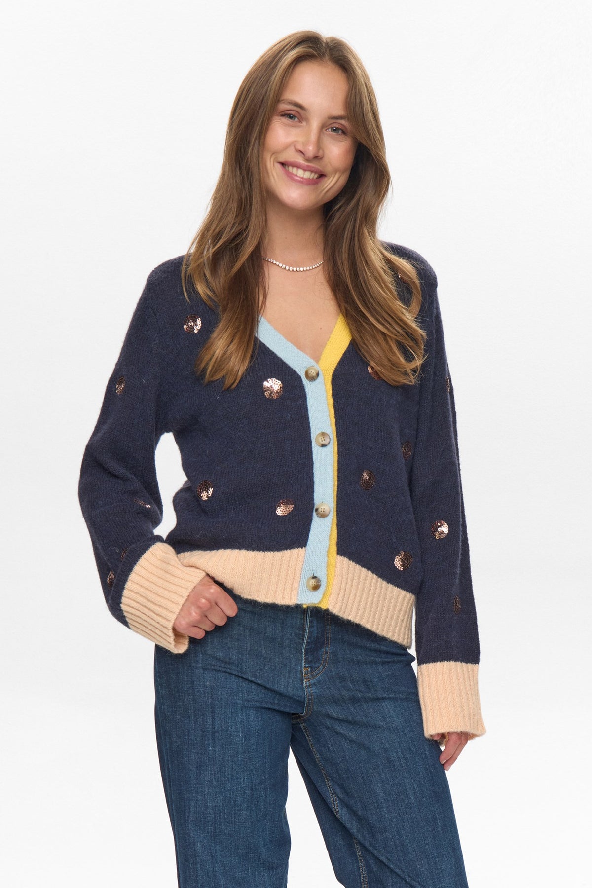 Atmy Cardigan Dark Sapphire Nümph