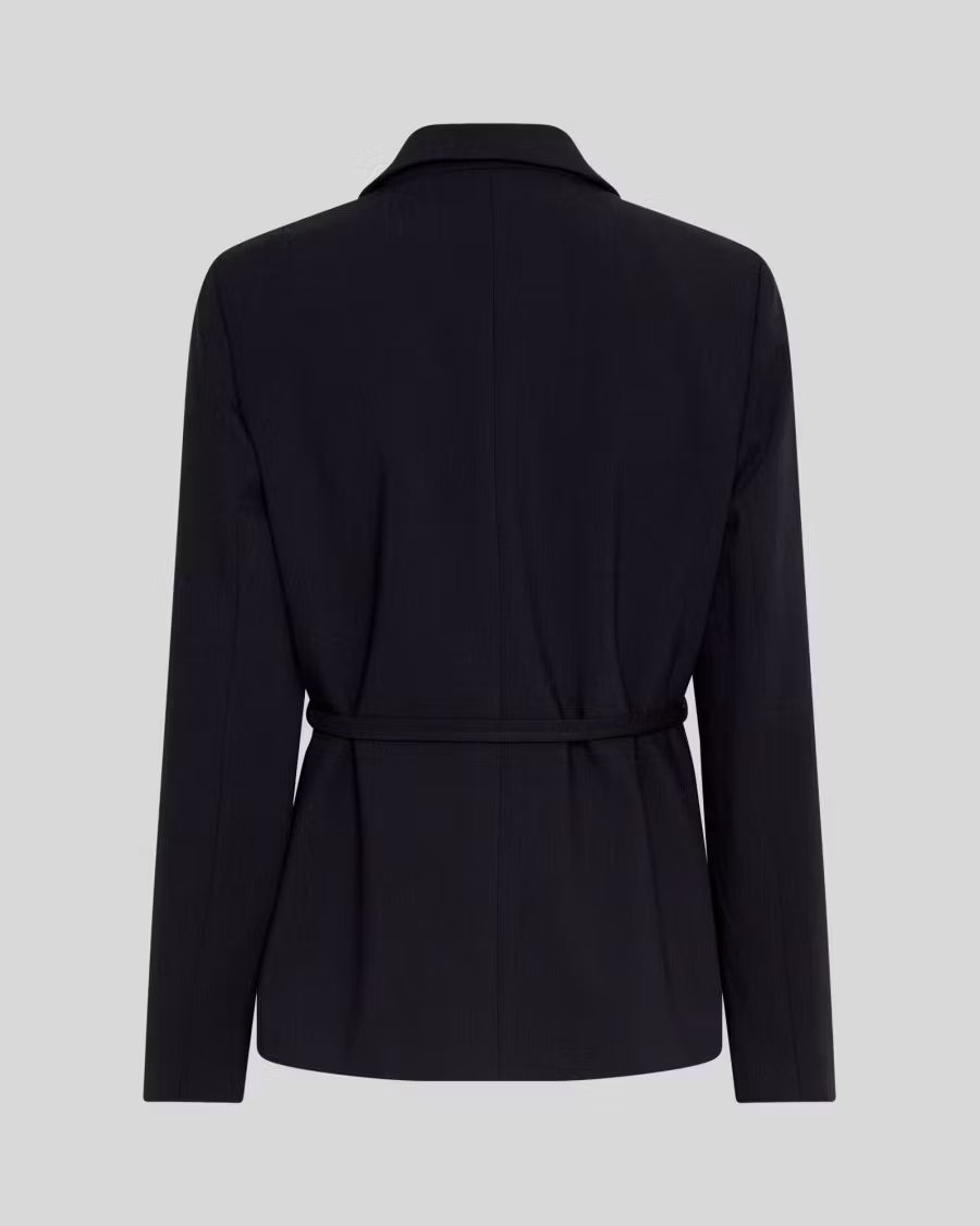 Freylia Straight Blazer Mari Blue Mel MSCH