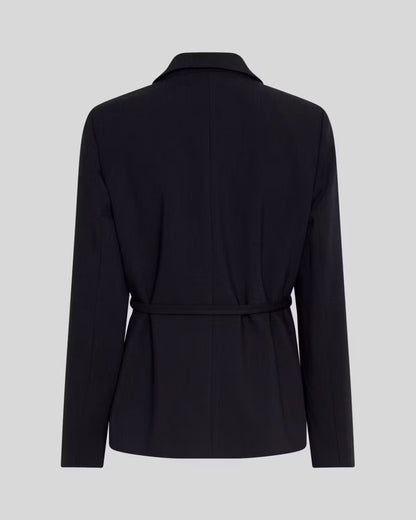 Freylia Straight Blazer Mari Blue Mel MSCH