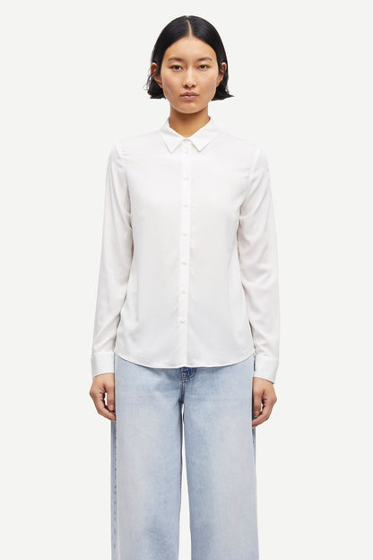 Milly NP Shirt Clear Cream Samsoe Samsoe