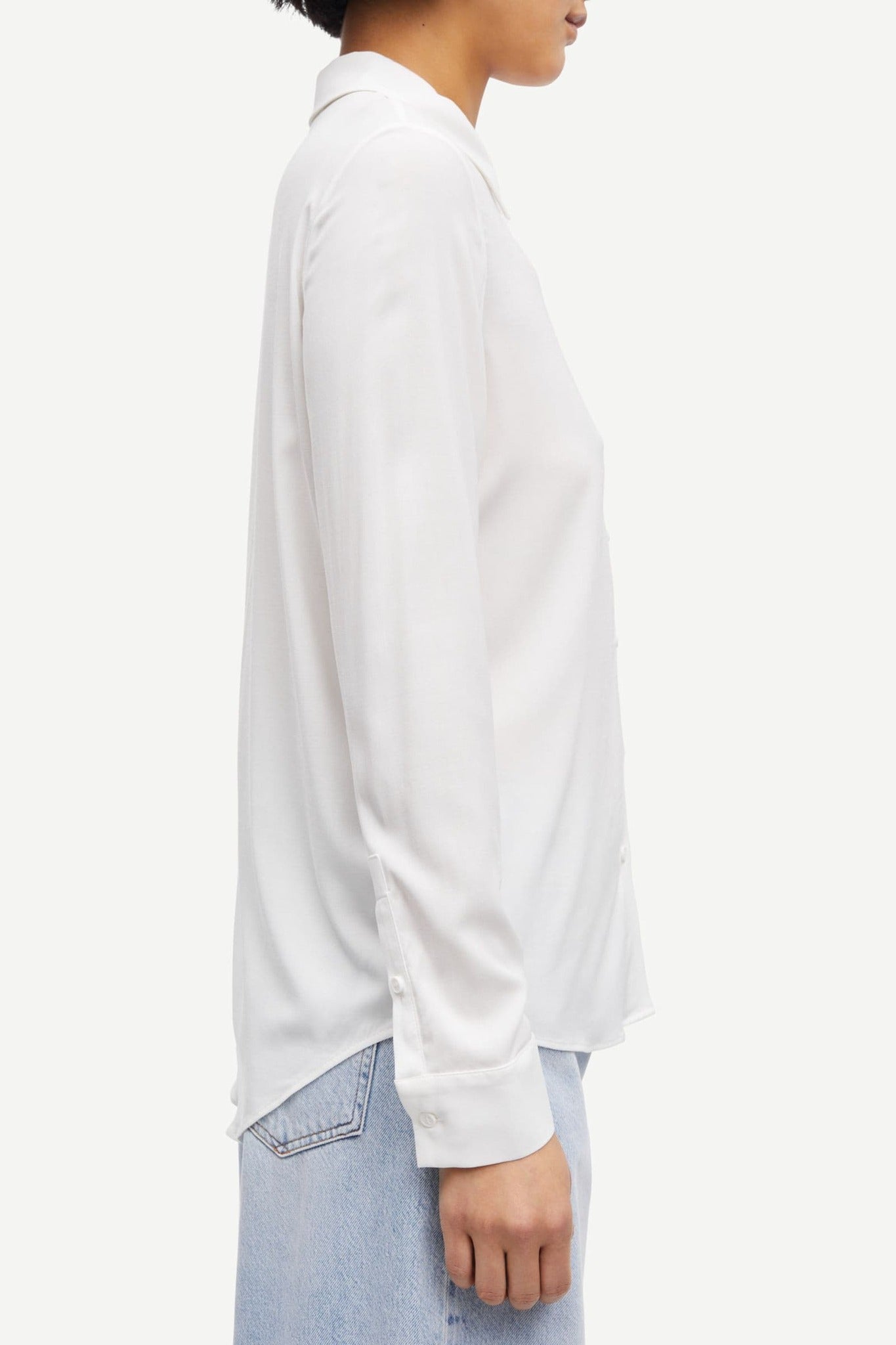 Milly NP Shirt Clear Cream Samsoe Samsoe