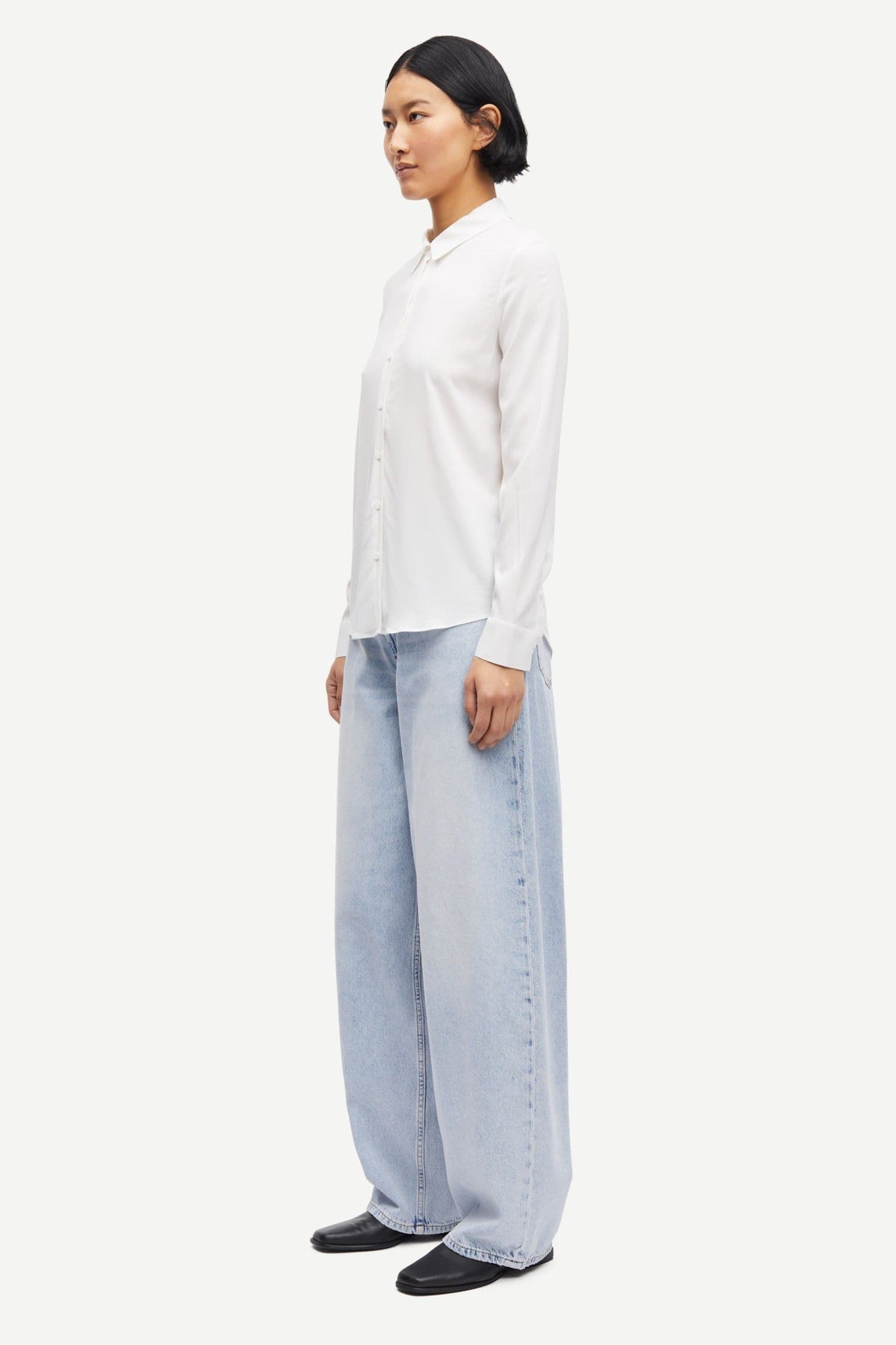 Milly NP Shirt Clear Cream Samsoe Samsoe