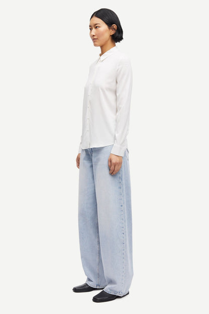 Milly NP Shirt Clear Cream Samsoe Samsoe