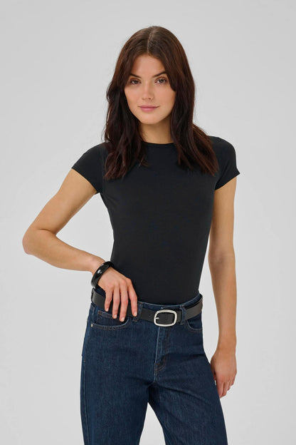 The Modal Tee Black My Essential Wardrobe