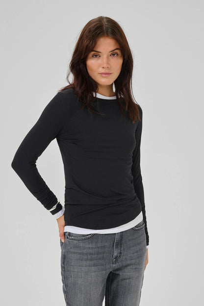 18 The Modal Blouse Black My Essential Wardrobe