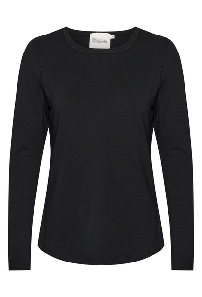 18 The Modal Blouse Black My Essential Wardrobe