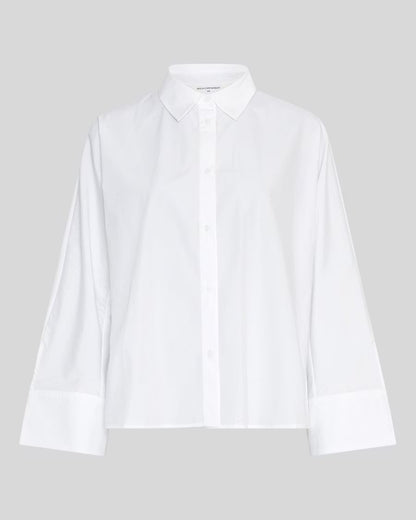 Natalia Zenika Boxy Shirt Bright White MSCH