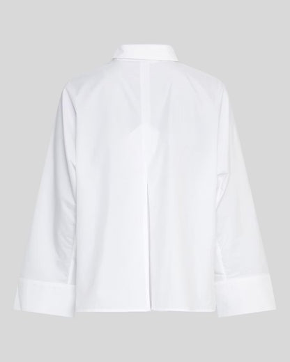 Natalia Zenika Boxy Shirt Bright White MSCH