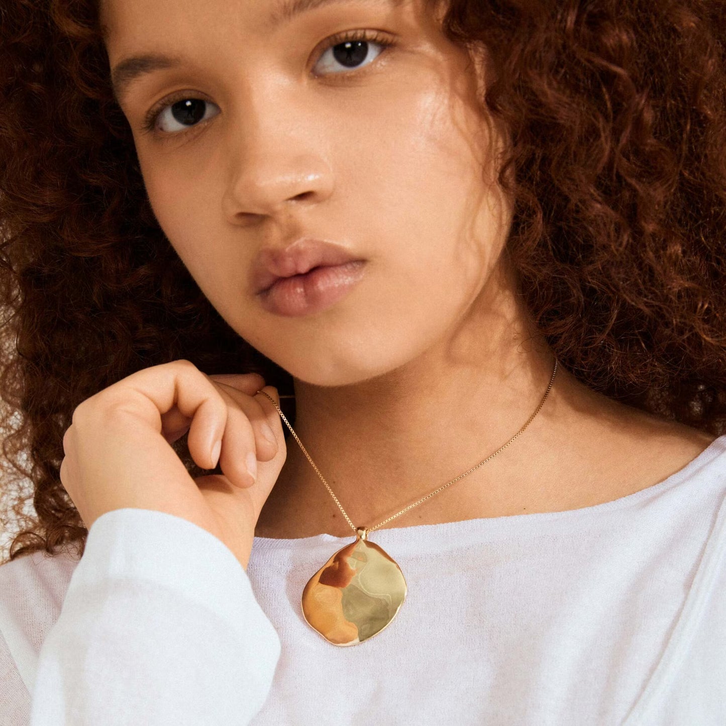 Sparkle Necklace Gold Pilgrim