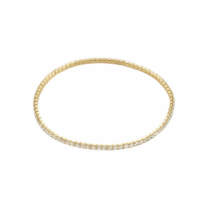 Arash Crystal Bracelet Gold Pilgrim