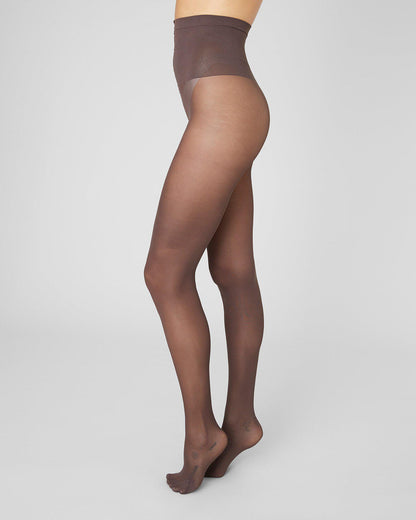 Svea Premium Tights Dark Brown Swedish Stockings