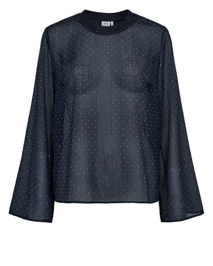 Middi Blouse Dark Sapphire Nümph