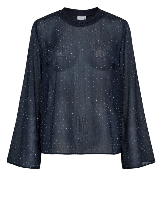 Middi Blouse Dark Sapphire Nümph
