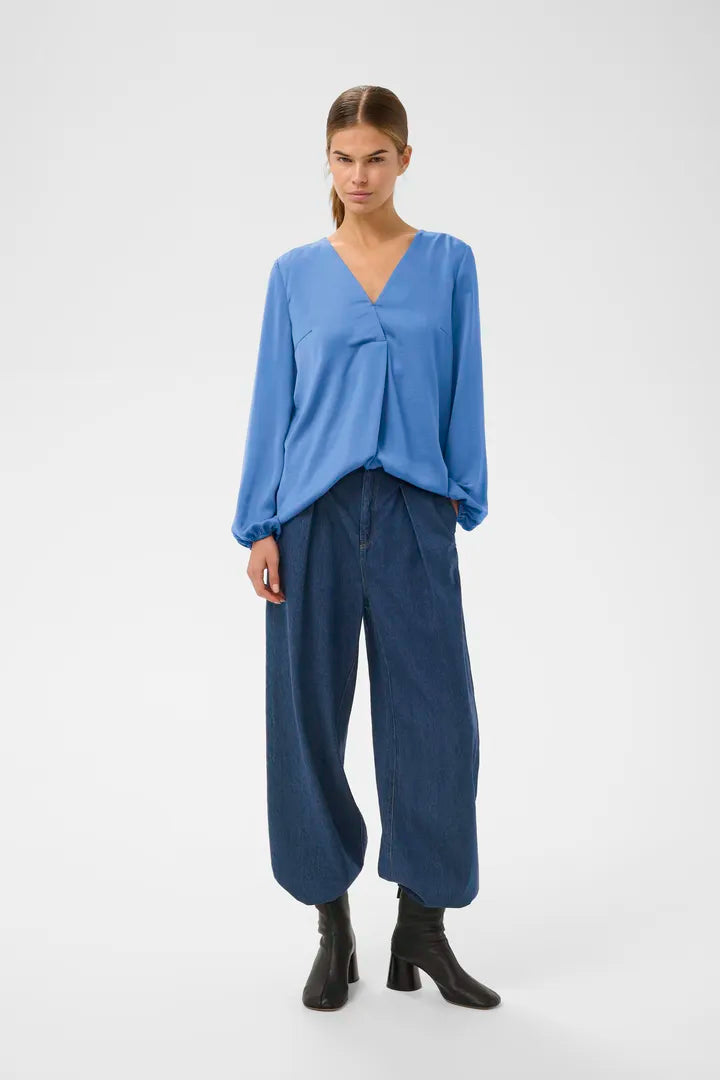 RindaIW Blouse Dutch Blue InWear