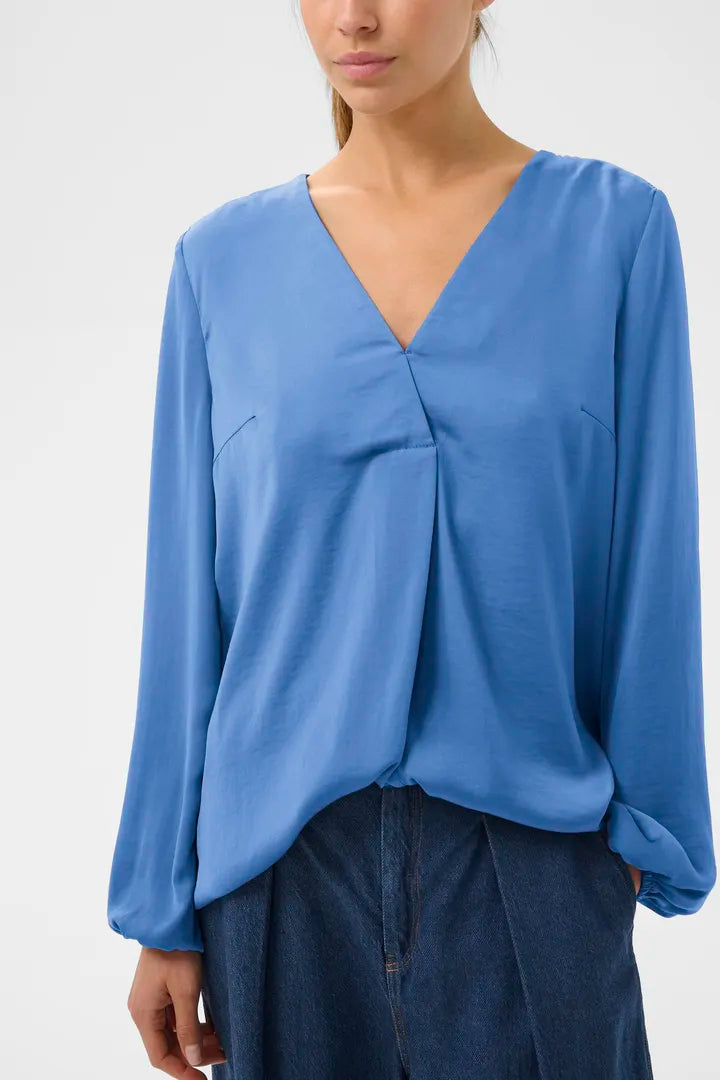 RindaIW Blouse Dutch Blue InWear