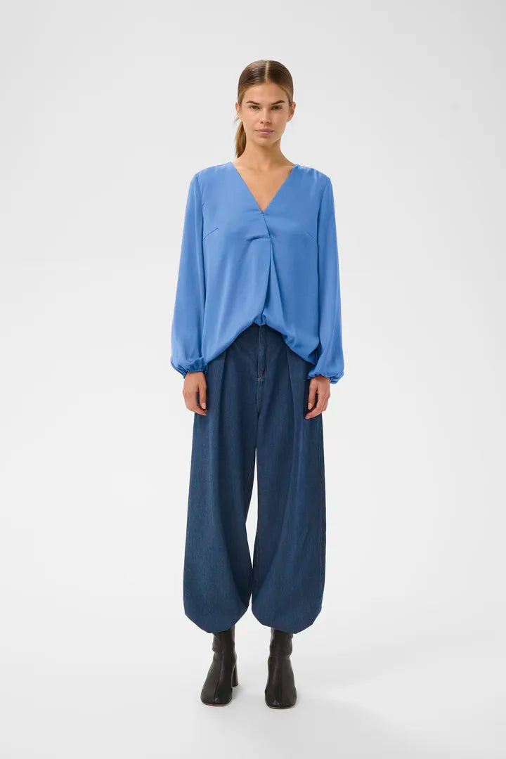 RindaIW Blouse Dutch Blue InWear