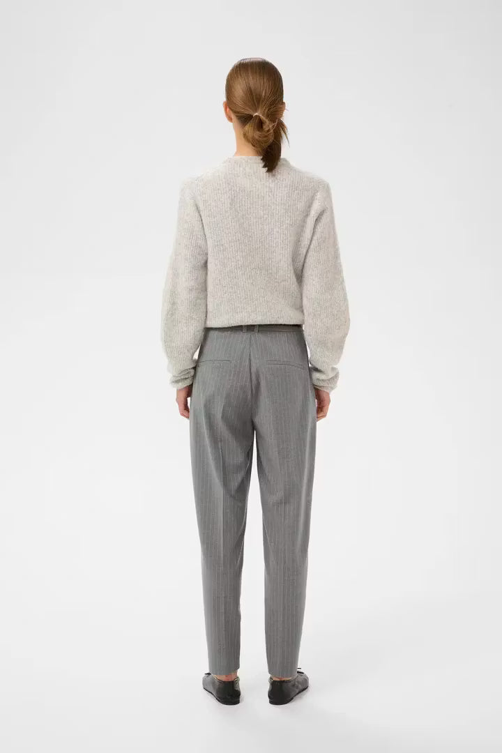 HosannaIW Cigarette Pant New Light Grey Melange InWear