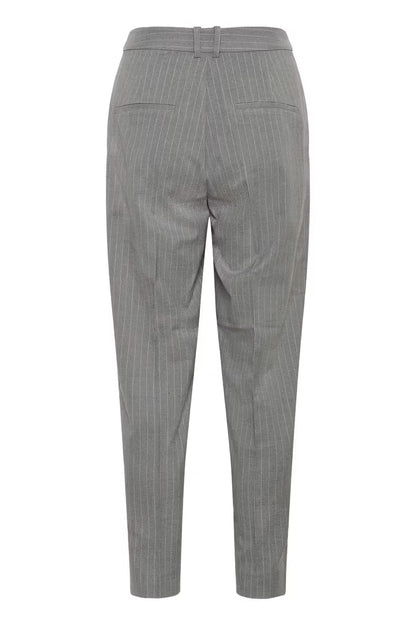 HosannaIW Cigarette Pant New Light Grey Melange InWear