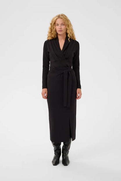 TriIW Vincent Knot Skirt Black InWear