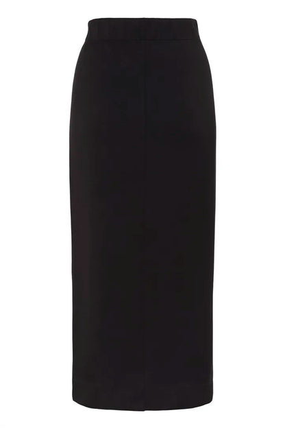 TriIW Vincent Knot Skirt Black InWear