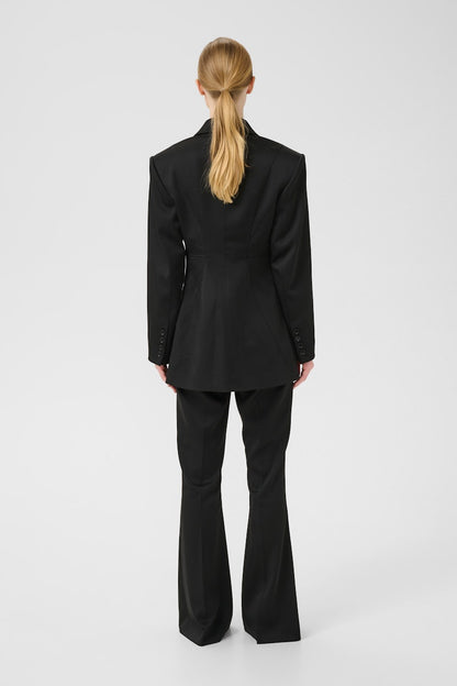 Latia MW Pants Black Gestuz