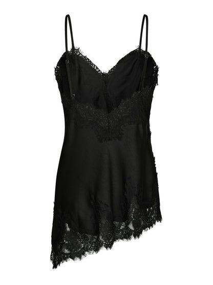 Viole Lace Top Black Neo Noir