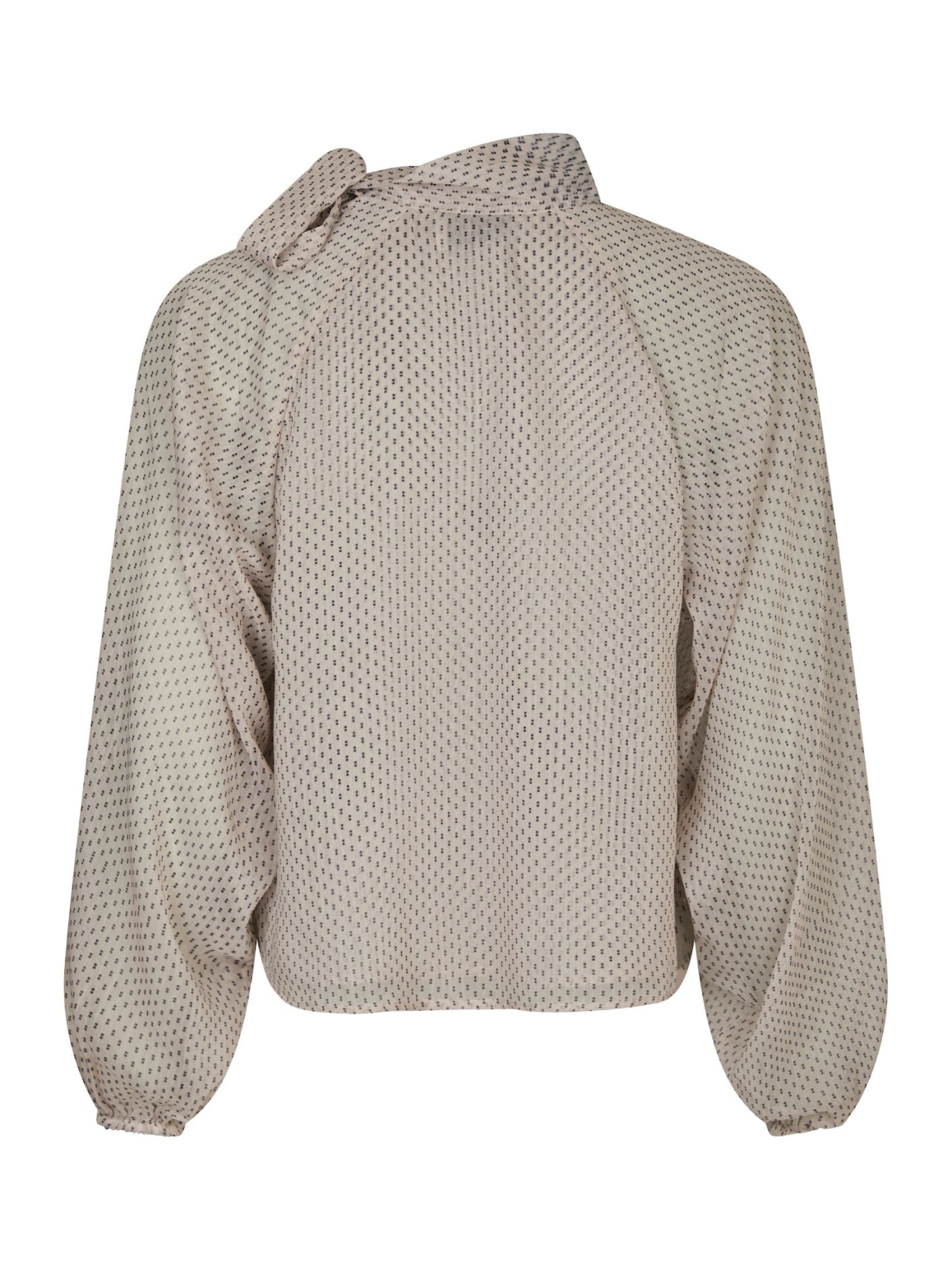 Patti Double Dot Blouse Creme Neo Noir
