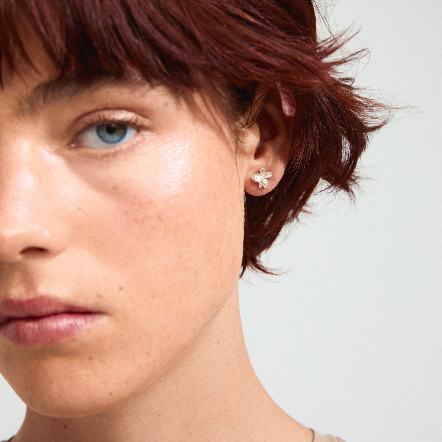 Charmaine Recycled Earrings Silver Pilgrim