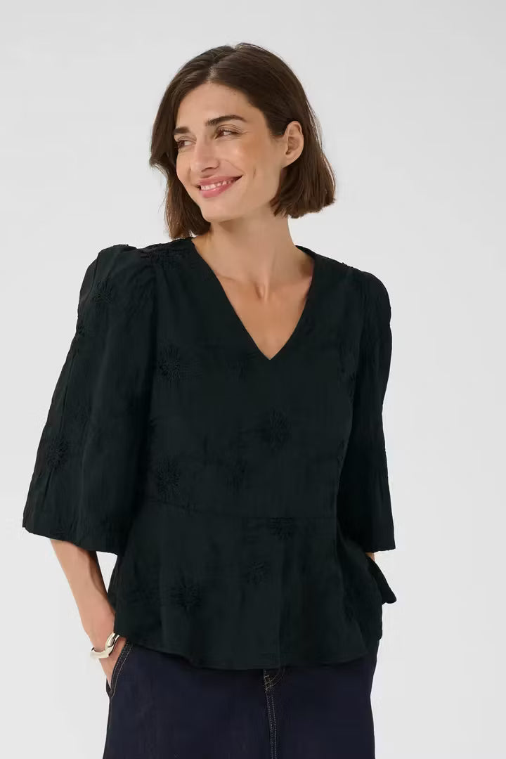 Geniva Blouse Black Culture