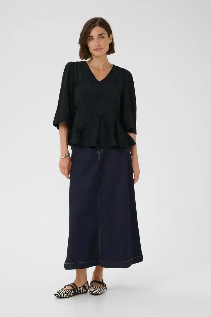 Geniva Blouse Black Culture