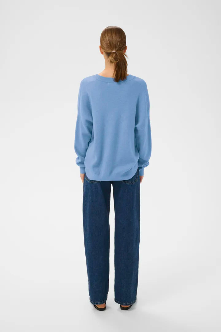 FosterIW V-neck Pullover Riviera Melange InWear