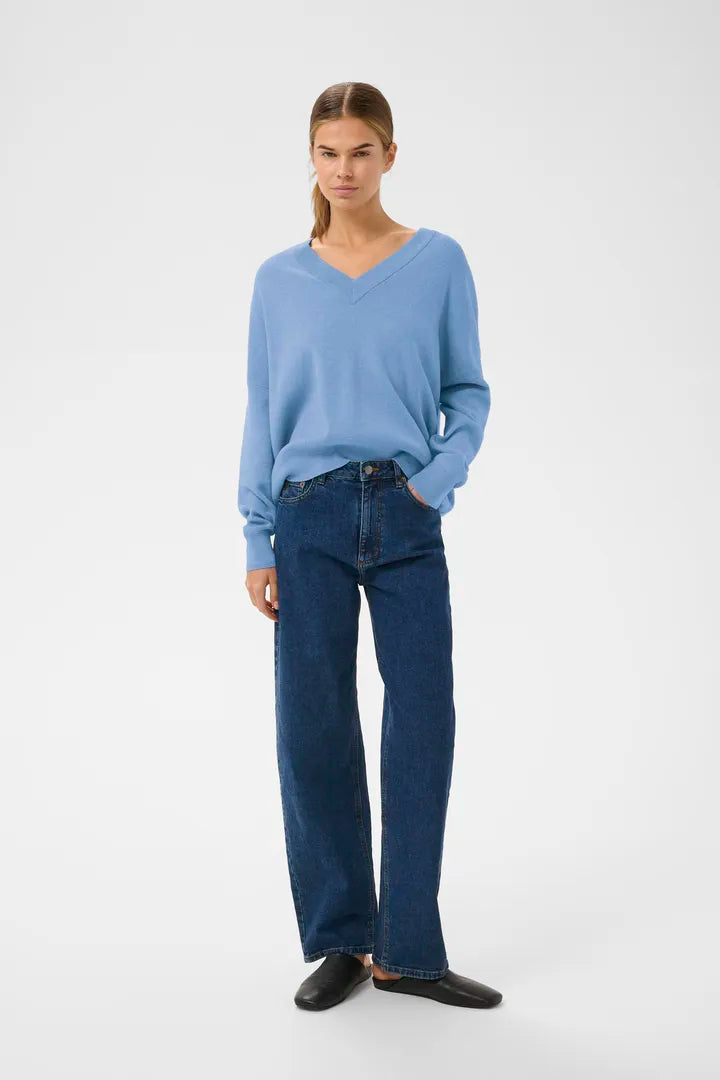 FosterIW V-neck Pullover Riviera Melange InWear